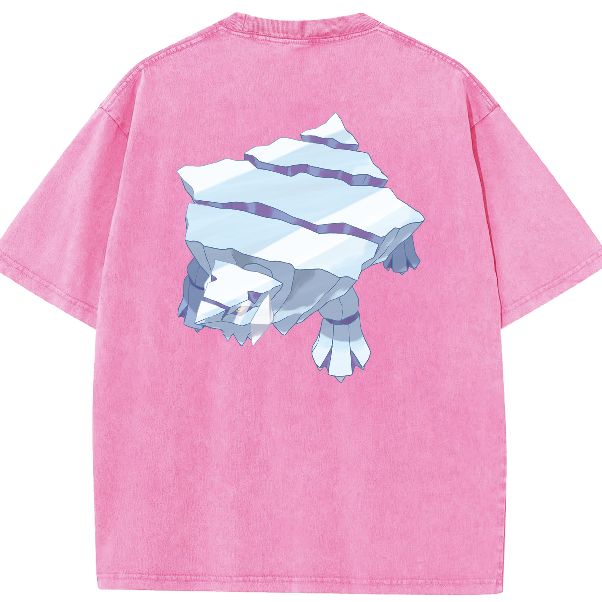 （画像用） ポケットモンスター Pokémon 綿100% ヴィンテージ風 半袖Tシャツ（背面プリント）